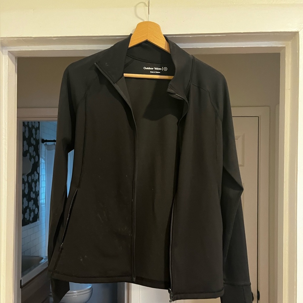 Outdoor Voices Full Zip Workout Jacket